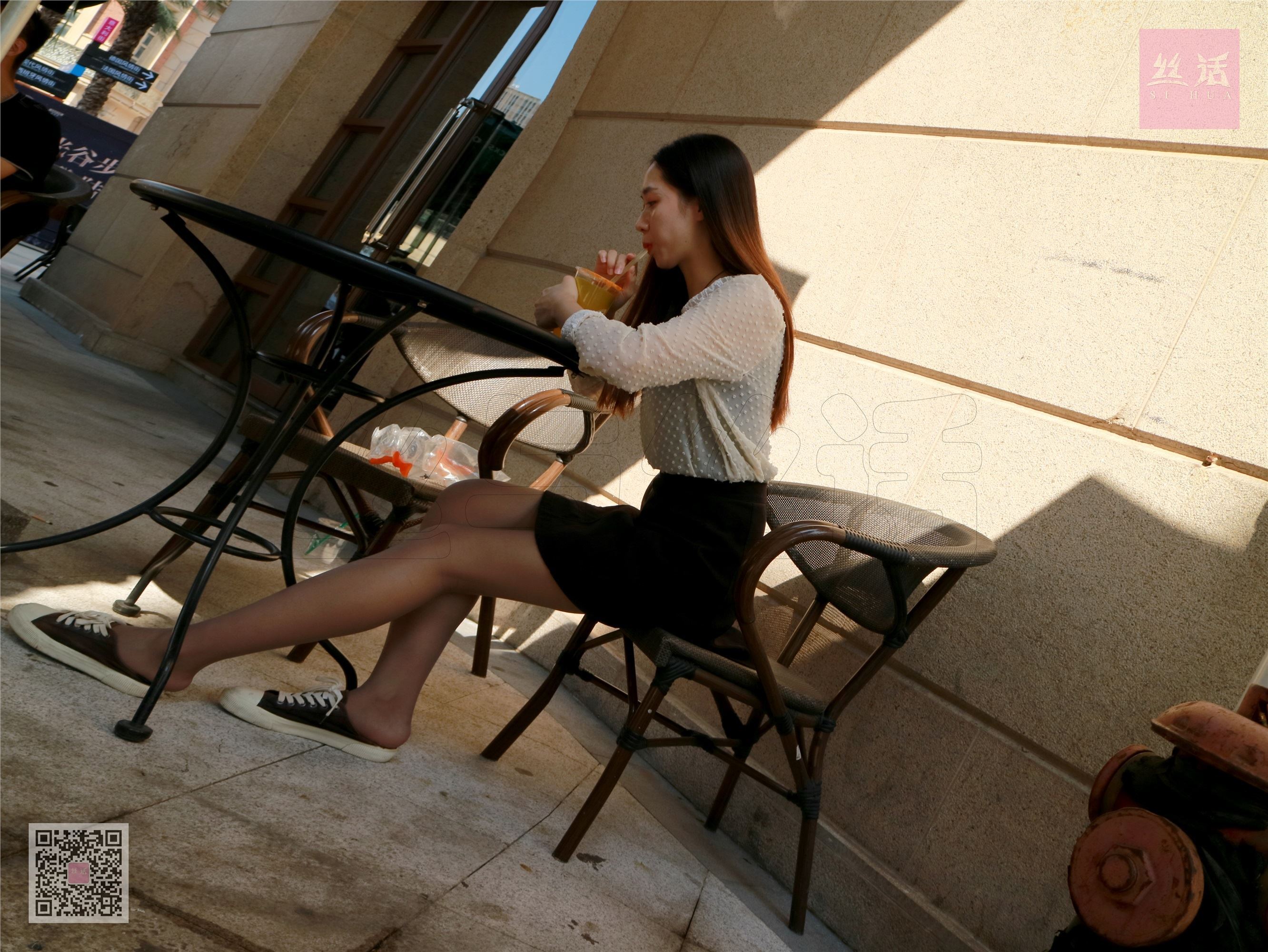 SiHua思话  SH002 嘉欣 闹市区の丝拍